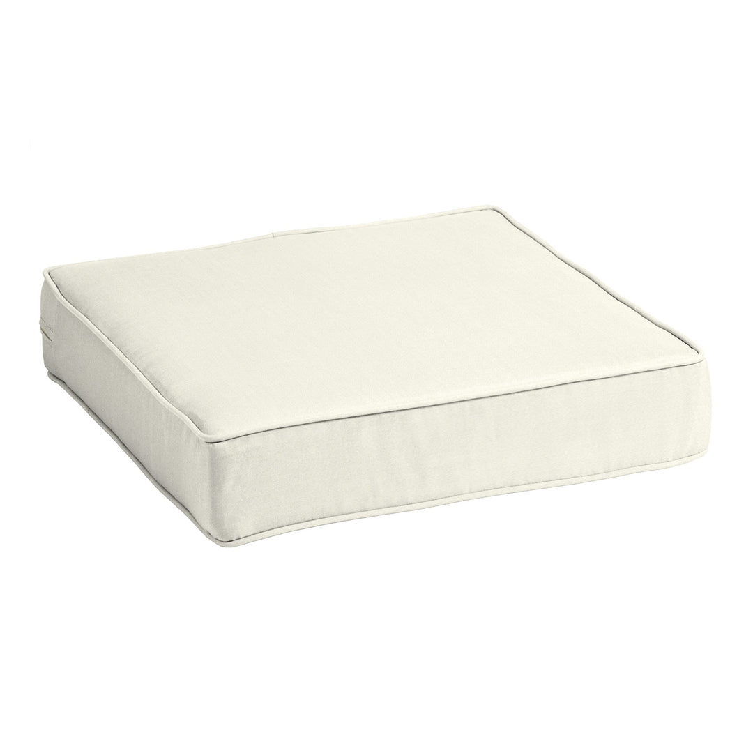 Arden Selections ProFoam Performance Outdoor Deep Seat Cushion 24 x 24 Sand 24 L x 24 W - Sand Cream