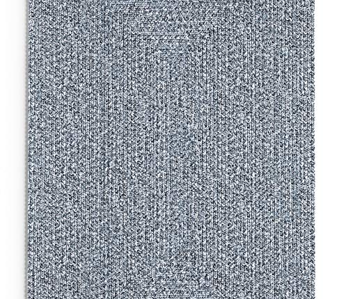Rowan Handmade Braided Area Rug Hand-Woven Mid-Century Modern Casual Style