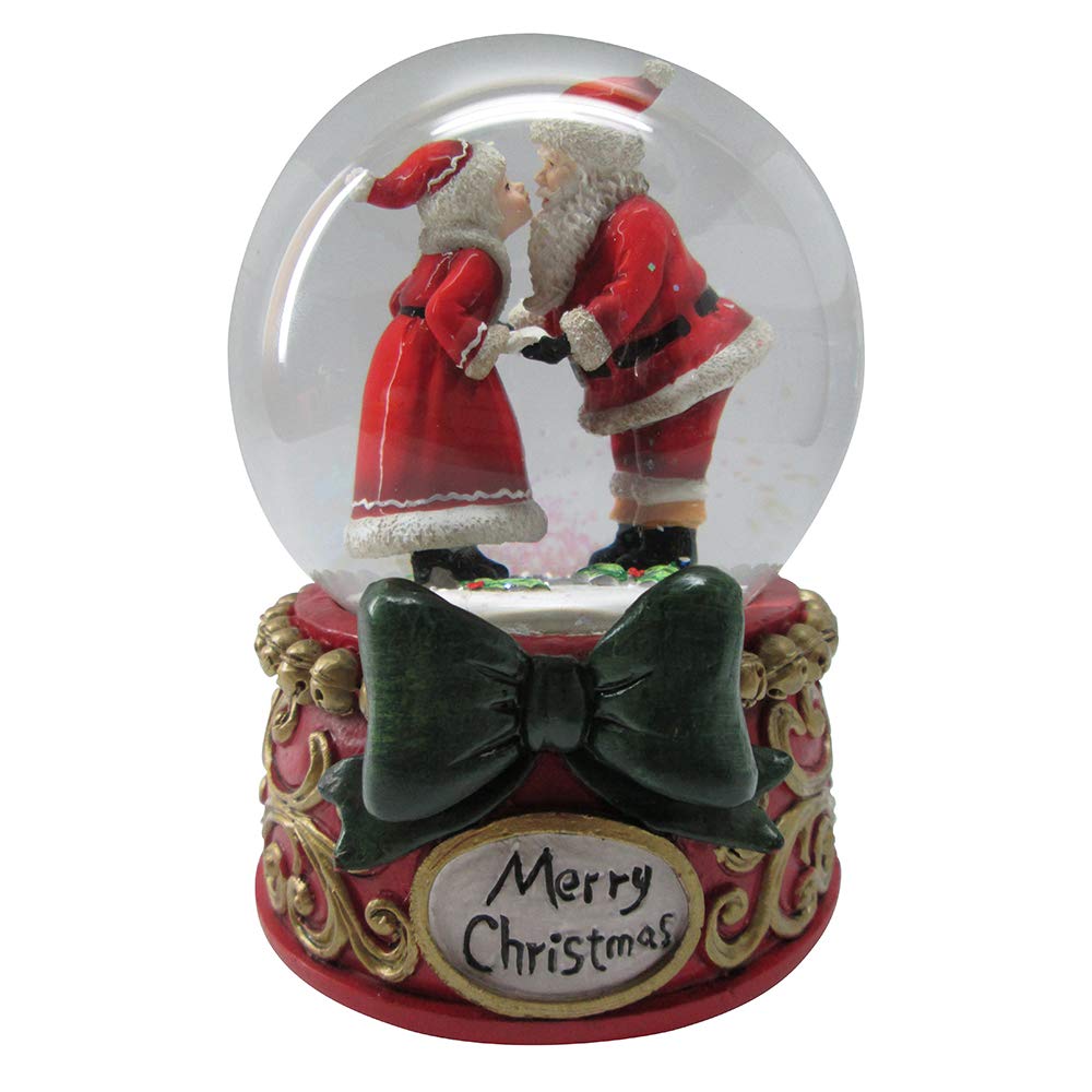 Kurt S. Adler Kurt Adler 100MM Mrs. Claus Musical Snowglobe Multi - Diamond Home USA