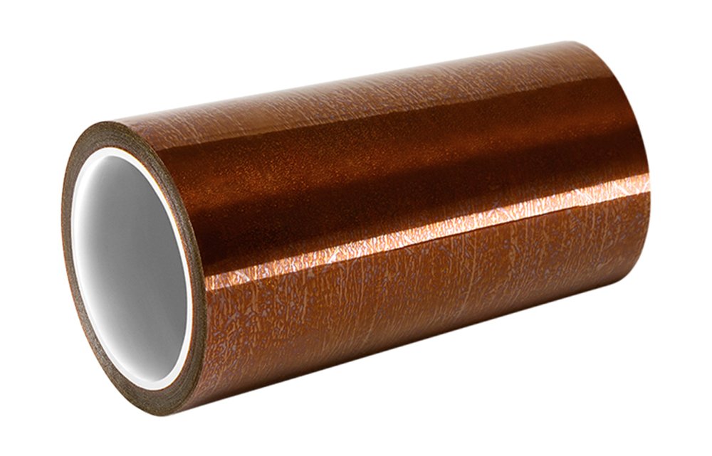 TapeCase 1 mil Dupont Kapton Film 3" x 50' - no Adhesive (1 Roll)