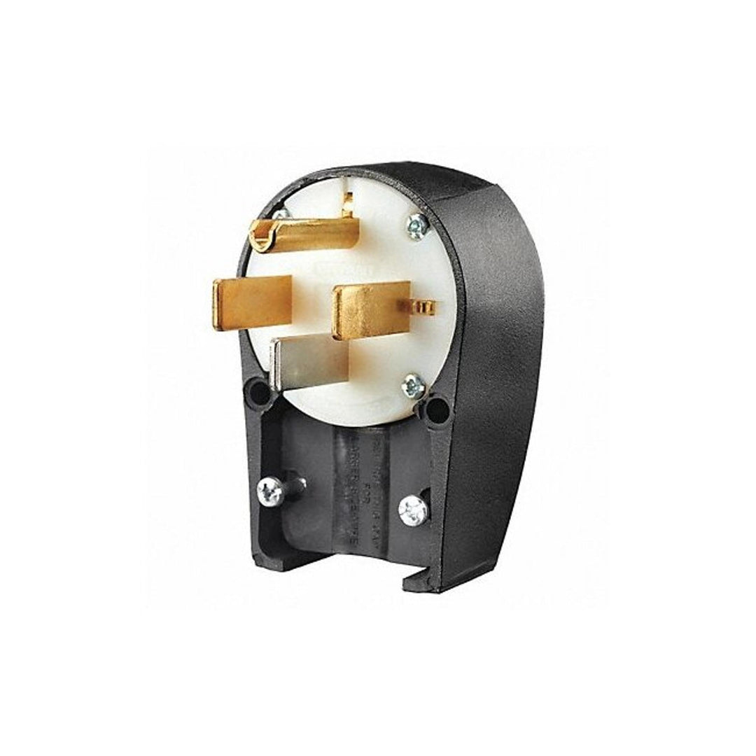 Bryant Electric 9452ANPB Angle Plug Industrial Grade Grounding NEMA 14-50P