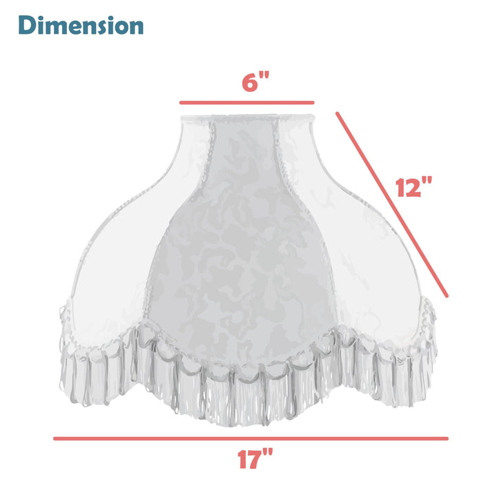Aspen Creative 30043 Transitional Scallop Bell ape Spider Construction Lamp - Diamond Home USA
