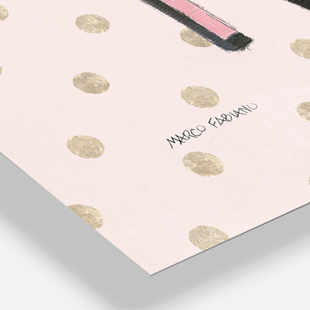 Glam Fashion High Heels Ii' Glam 3 Panels Oversized Wall Clock - 36 in. Wide X - Diamond Home USA