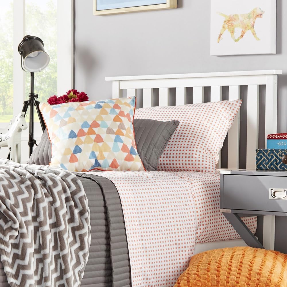 Inspire Q Hammersley Mission Slatted White Wood adboard by Classic Queen - Diamond Home USA