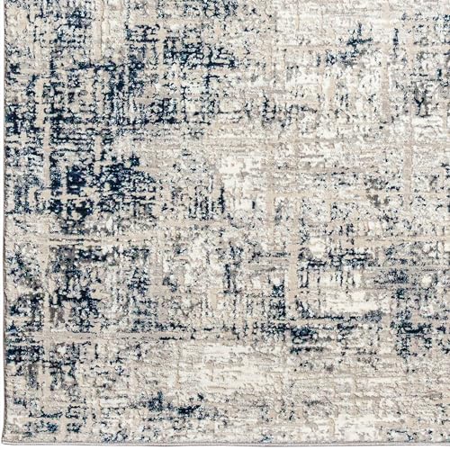 Admire Home Living Lucio 1241 Transitional Striated Area Rug