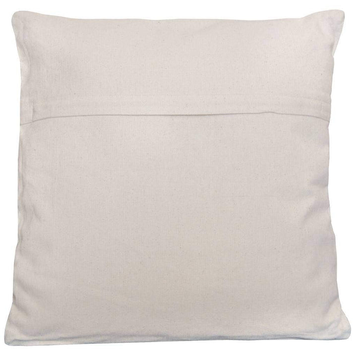 Handmade Chenille Ikat 20" Throw Pillow (Set of 2) Beige Brown Bohemian Eclectic - Diamond Home USA