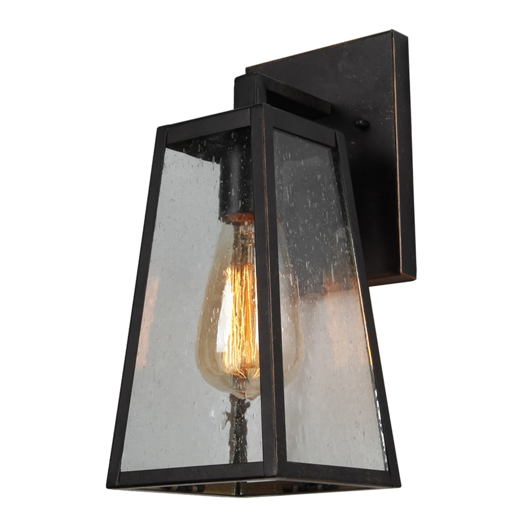 AA Warehousing 1-Light Outdoor Wall Mounted Lighting in Oil Rubbed Bronze Finish
