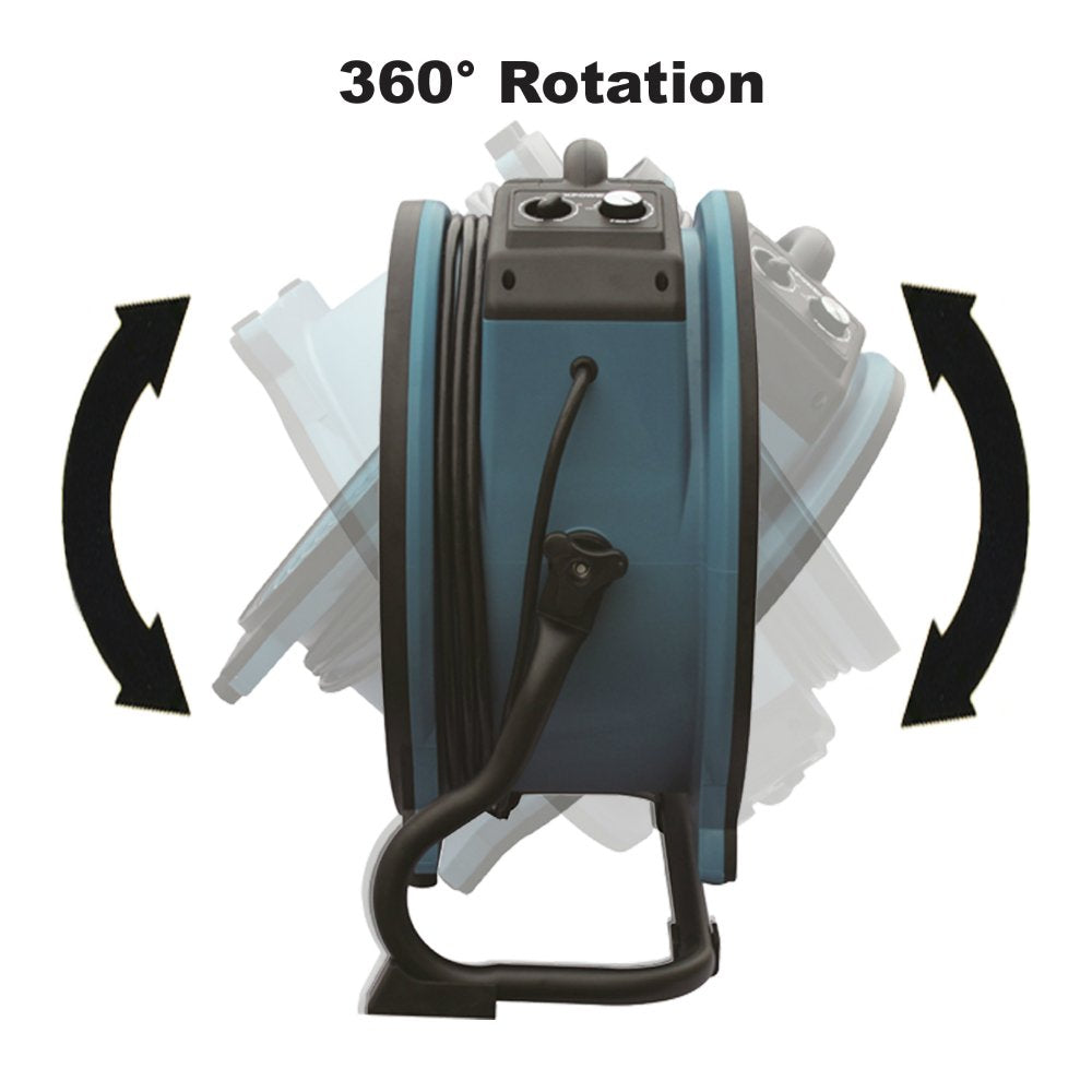 XPOWER X-47ATR air Mover Fan Blue