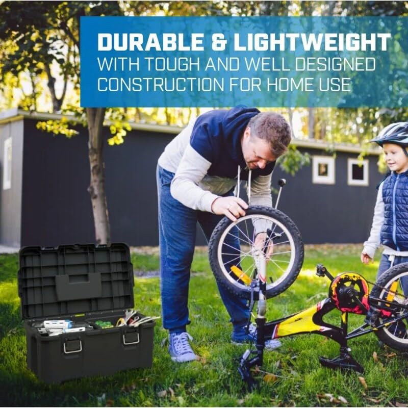 Stack System 21 Inch Tool Box Black - Diamond Home USA