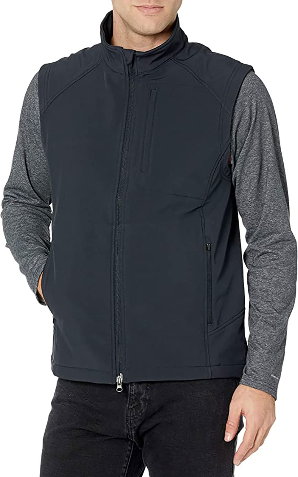 Propper Men's Icon Softshell Vest LAPD Navy Medium