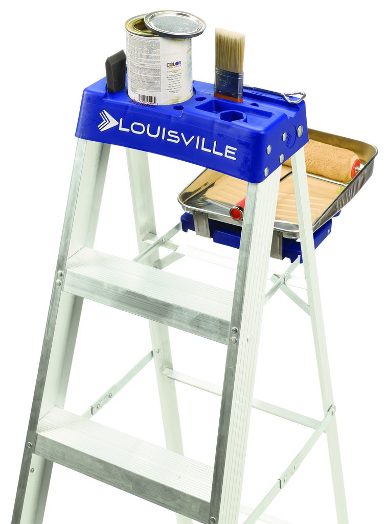 Louisville Ladder AS2104 Step Stepladder 4-Feet 4 Ft - Diamond Home USA
