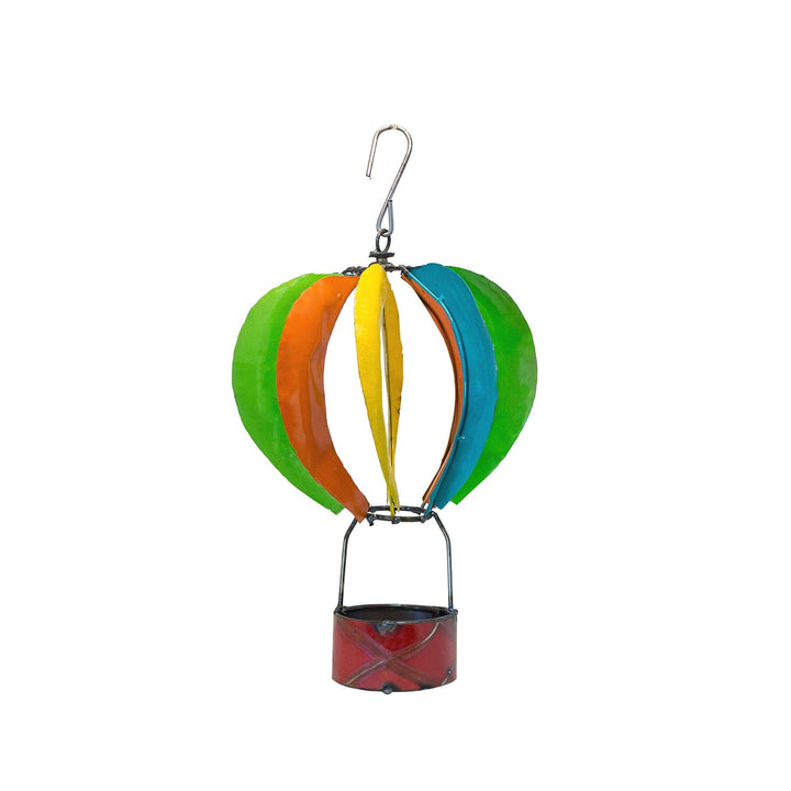 Rustic Arrow Hot Air Balloon - Mini Garden Art