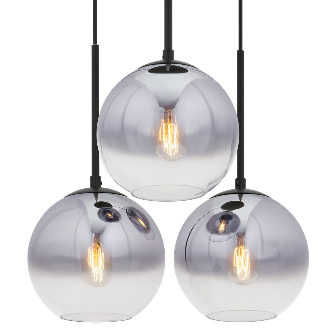 Forte Lighting Callisto - 3 Light Pendant in Transitional Style-16.25 Inches