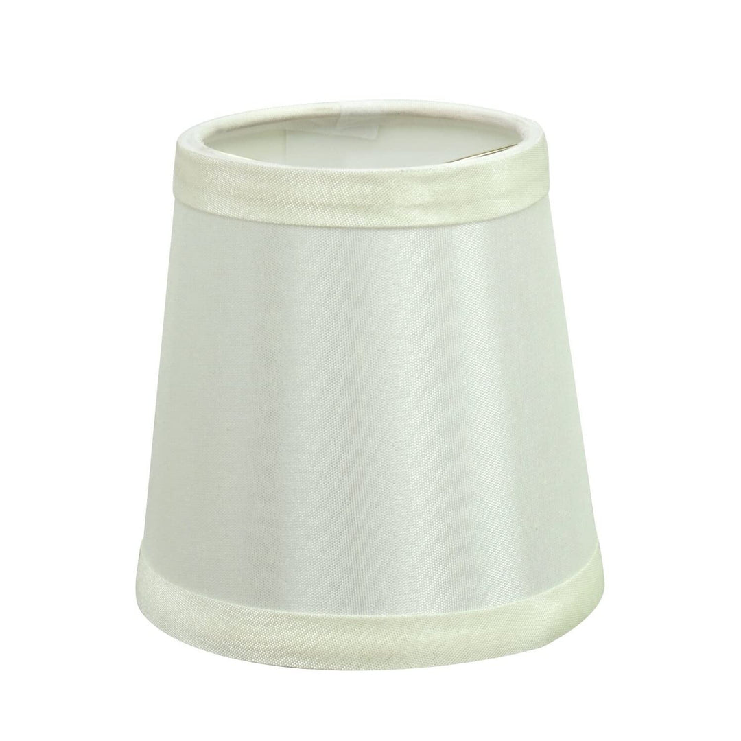 Hardback Empire Chandelier Clip-on Lamp Shade (9 Pack) Off White (3" X 4") - Diamond Home USA