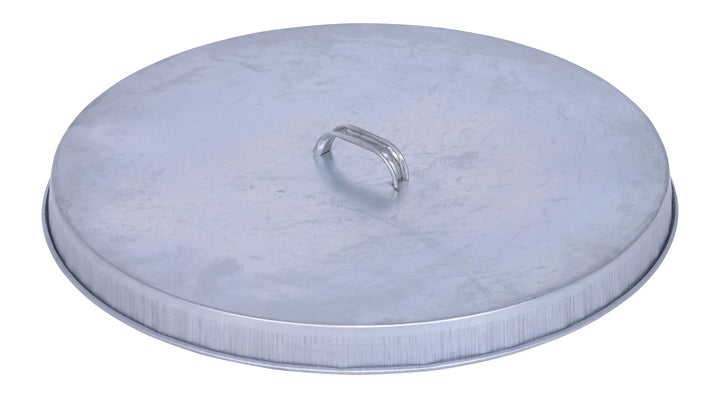 Vestil DC-245-H Galvanized Open Head Drum Cover with Handle 24-1/2 In. Inside
