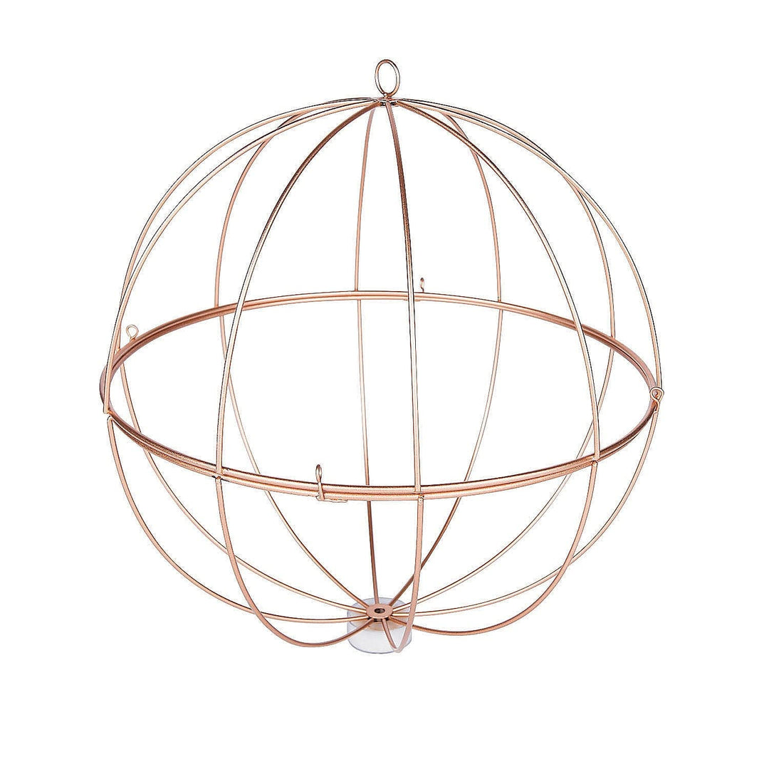 Gold Geometric Sphere All Seasons Home Accents 1 Piece Metal