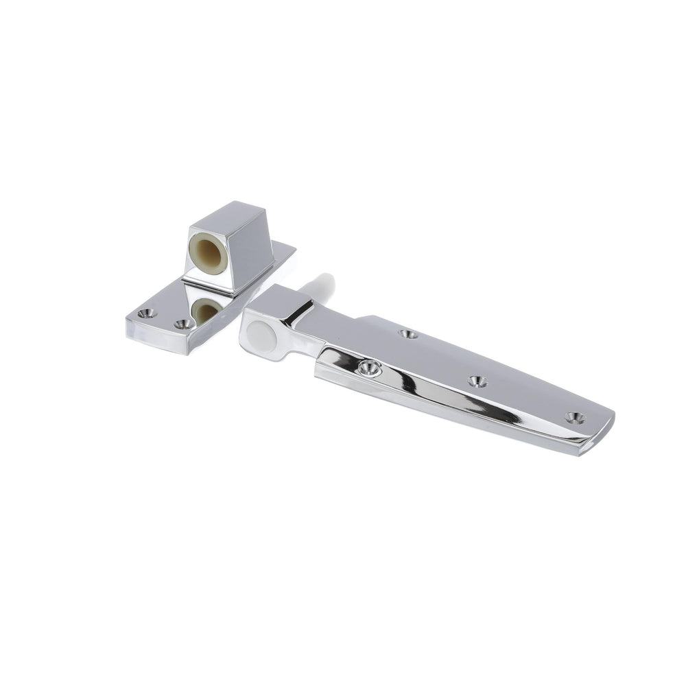 1-3/8" Offset Polished Chrome Cam-Rise Lift-Off Walk-in Door Hinge - 1245 - Diamond Home USA