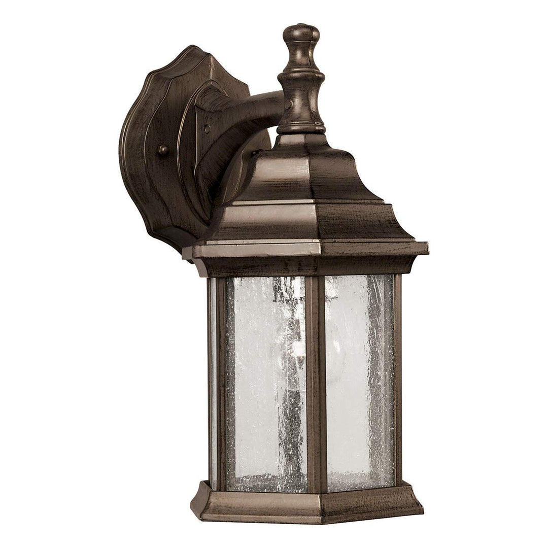 Forte 1725-01-18 One Light Outdoor Lantern Bronze