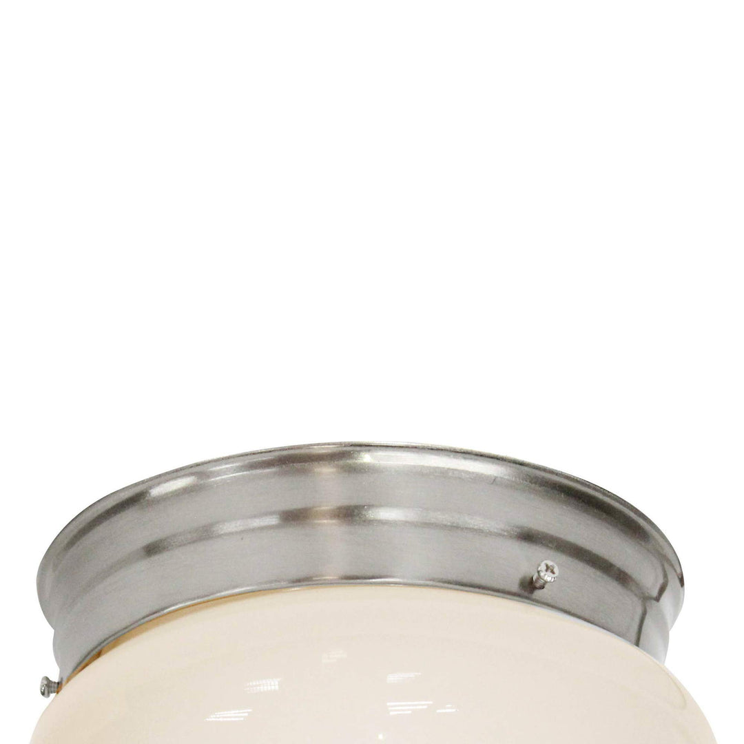 AA Warehousing NBCL1015-9LED LED Ceiling Light in Brushed Nickel Flush Mount - Diamond Home USA