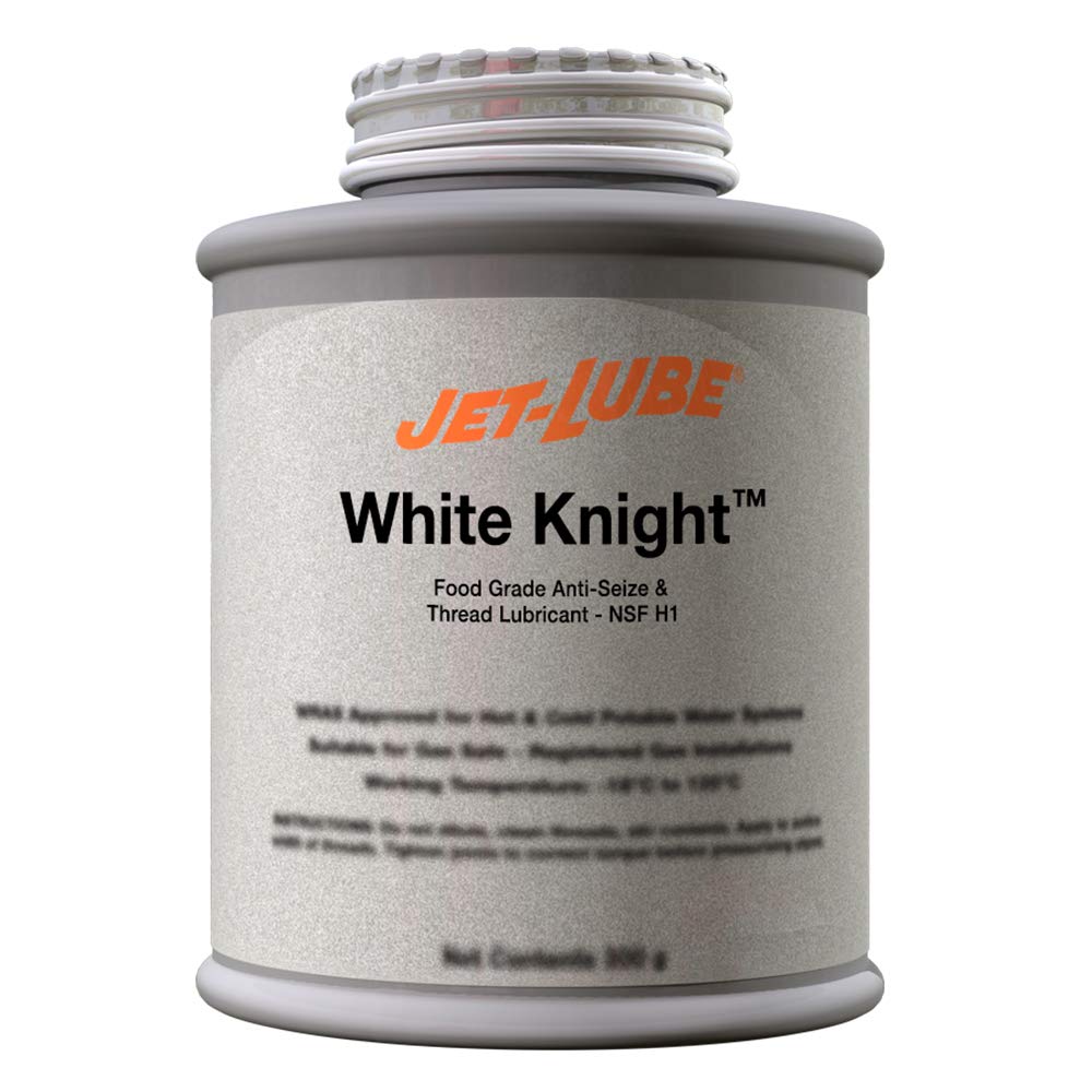 Jet-Lube White Knight - Food Grade|Anti-Seize|Thread Lubricant|Military
