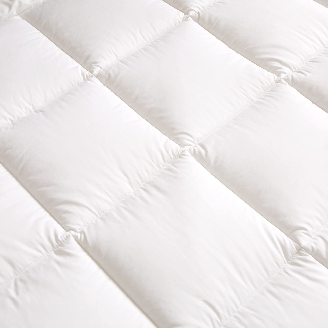 Grandeur Collection Powernap Cotton Top Celliant Fiber Blend Mattress Pad - queen