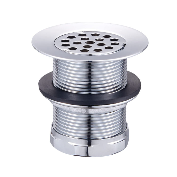 Kingston Brass KBU1001 Seattle 2-Inch Brass Grid Bar/Utility Sink Drain Polished Polished Chrome