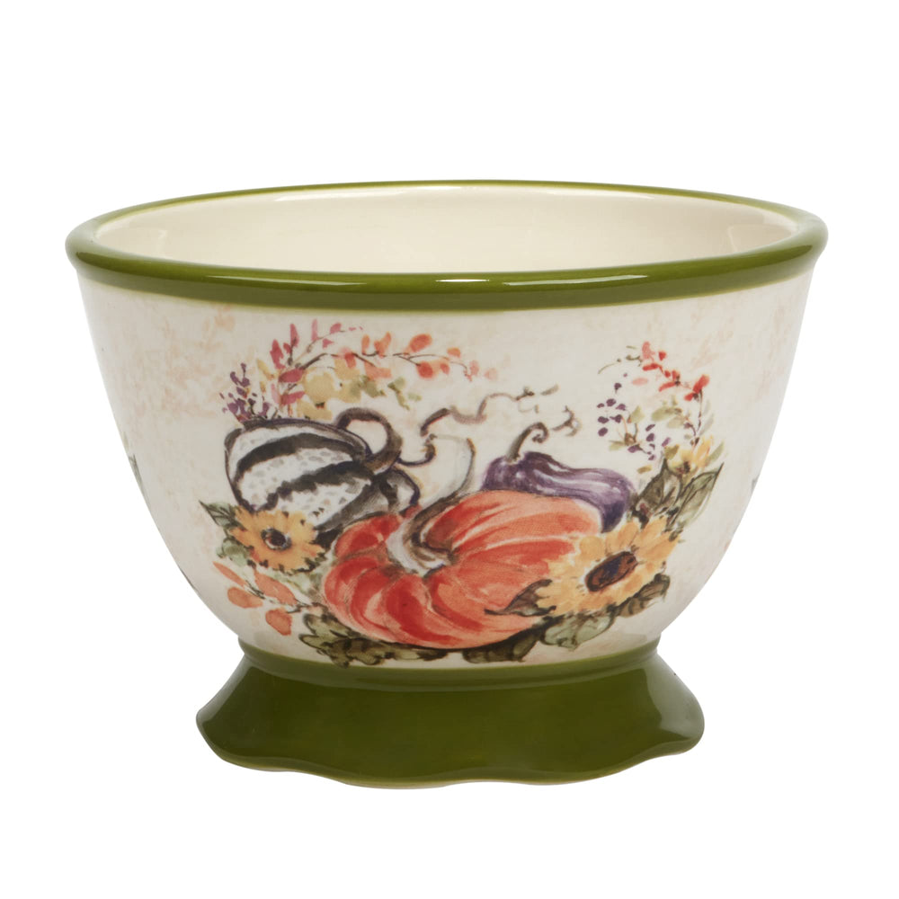 Certified International Harvest Morning Ice Cream/Dessert Bowls Set of 4 - Diamond Home USA