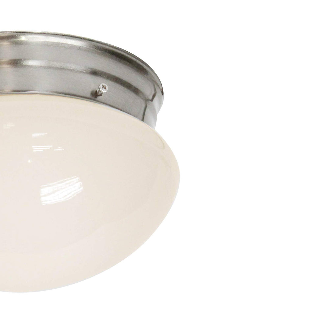 AA Warehousing NBCL1015-9LED LED Ceiling Light in Brushed Nickel Flush Mount - Diamond Home USA