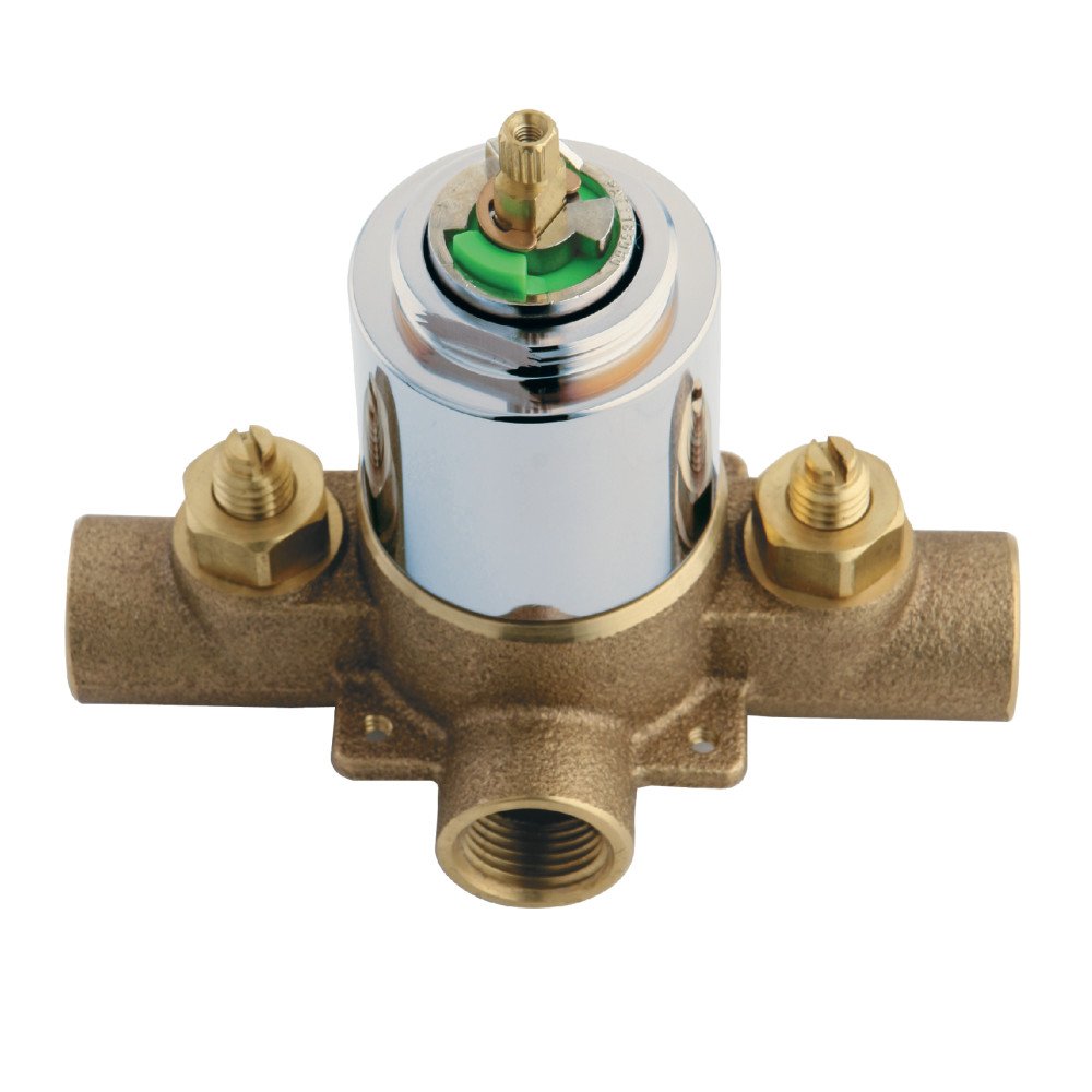 Kingston Brass KB651V Chatham Tub and Shower Valve Polished Chrome