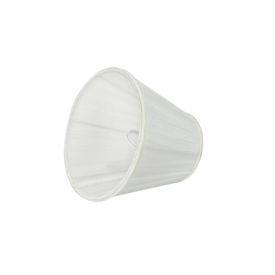 Aspen Creative 33112-5 Small Pleated Empire Shape Chandelier Clip-On Lamp - Diamond Home USA