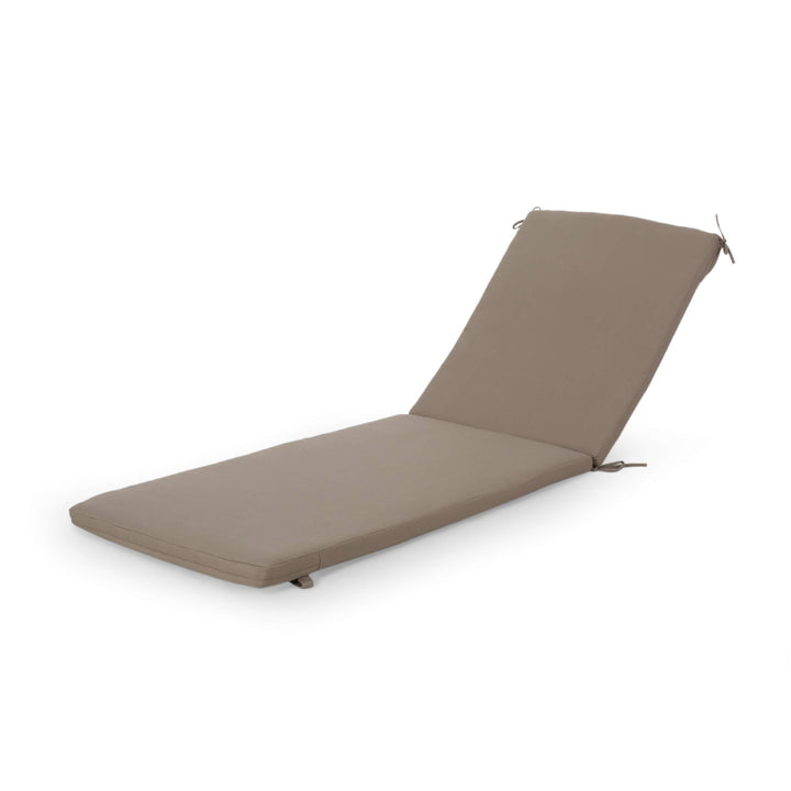GDFStudio Outdoor Fabric Lounge Cushion (Set of 2) Khaki - Diamond Home USA