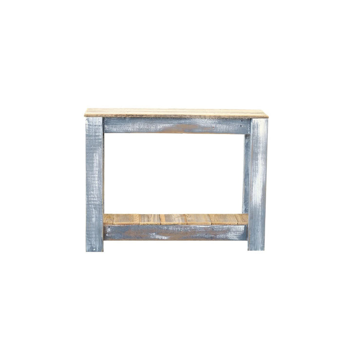 Gray Combo 36" Console Table Grey armhouse Rectangular Reclaimed Wood Natural - Diamond Home USA