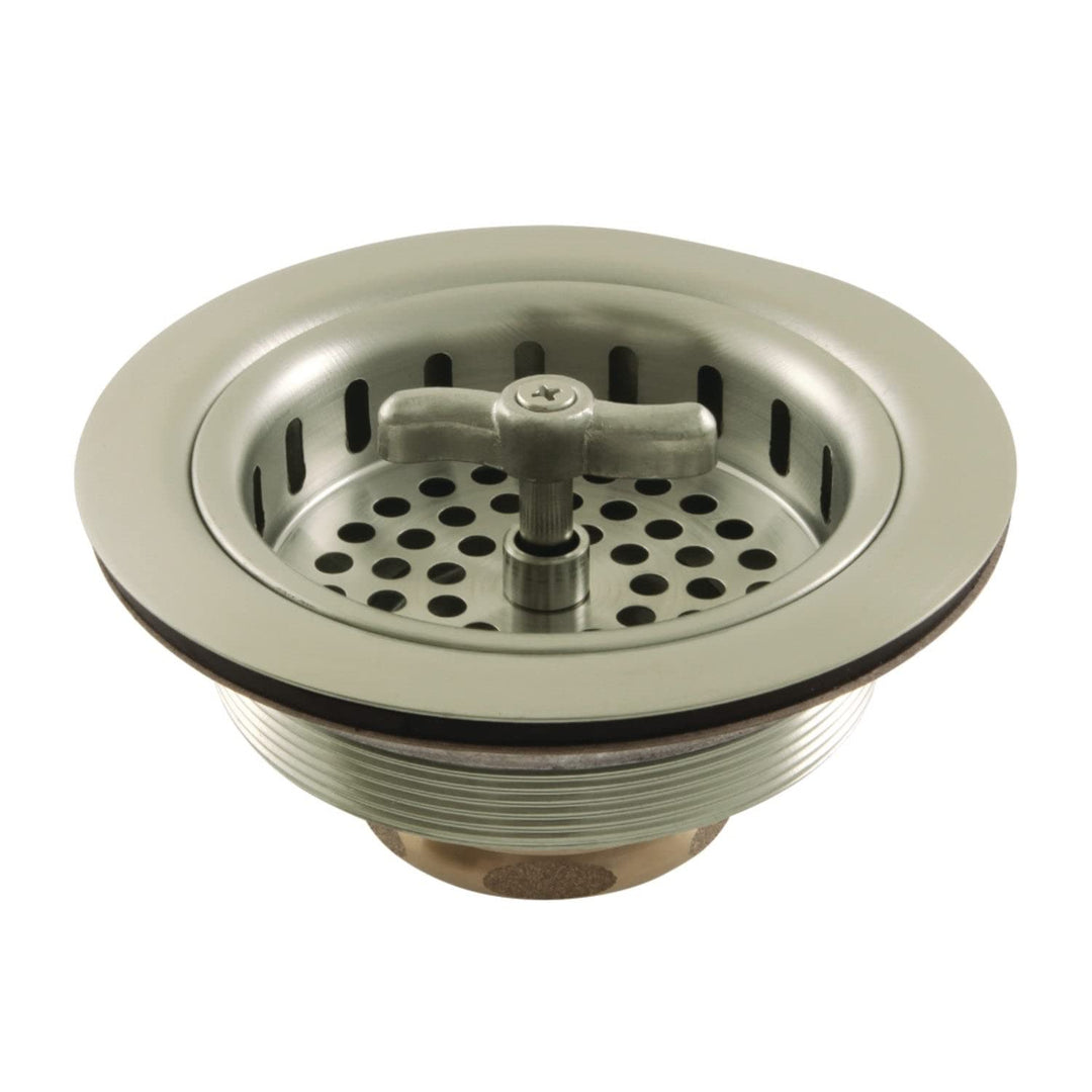 Kingston Brass Tacoma Spin and Seal Sink Basket Strainer Antique