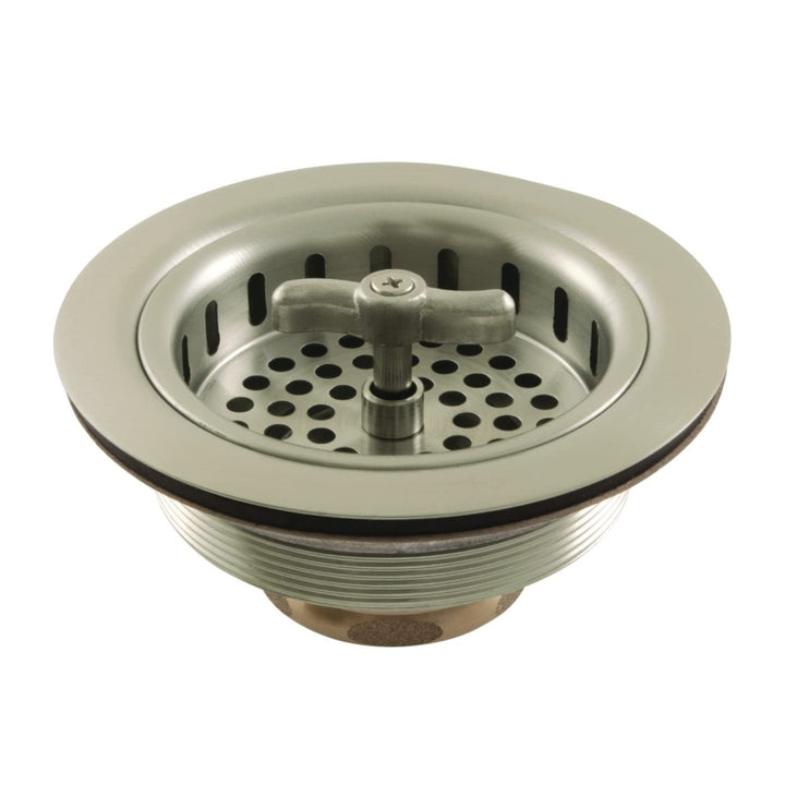 Kingston Brass Tacoma Spin and Seal Sink Basket Strainer Antique