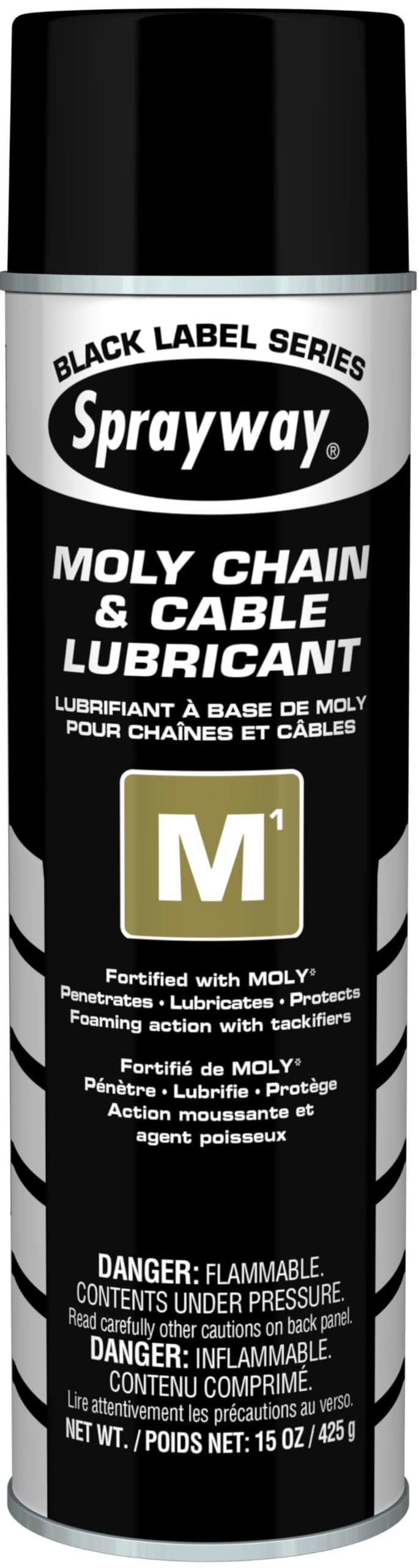 Sprayway SW291 M1 Moly Chain & Cable Lubricant 15oz