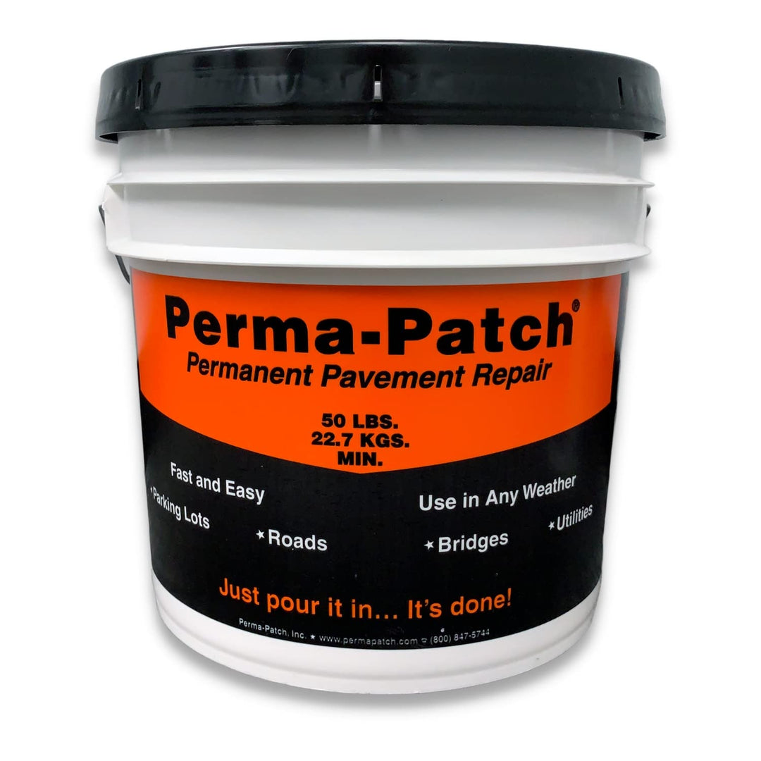 Perma-Patch Permanent Pavement Repair|50 lb Pail