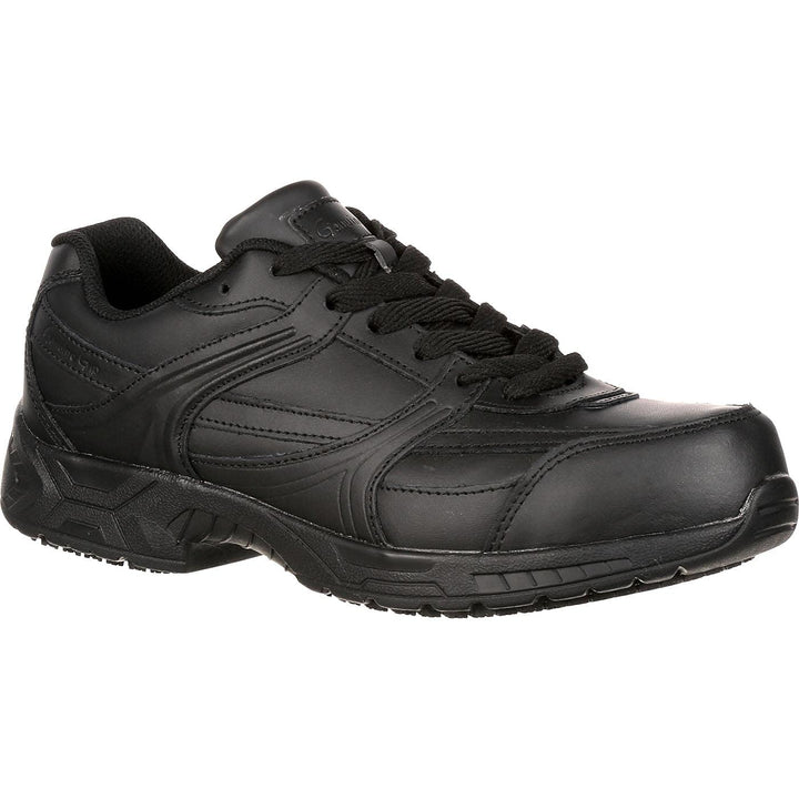 GENUINE GRIP 1011-9M Men Jogger Work Shoe Steel Toe Blk 9M PR