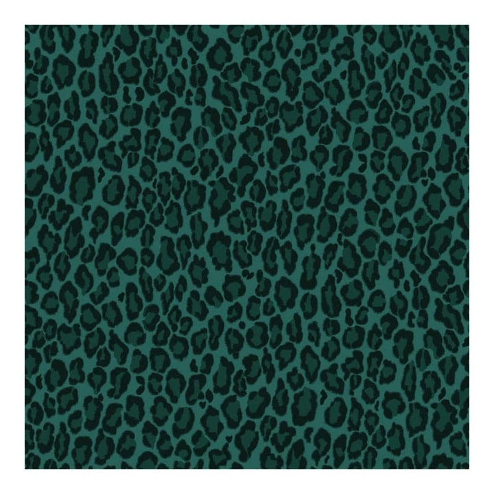 Green Leopard Skin Wallpaper 20.9 X Animal Print Wildlife Washable