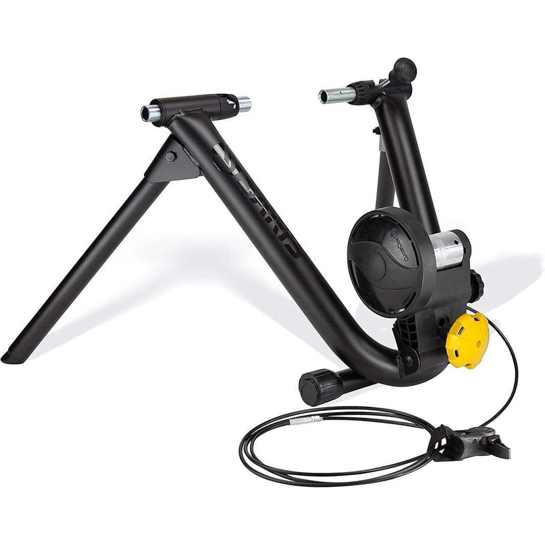 Mag Plus Bike Trainer Stand Magnetic Resistance Indoor Black - Diamond Home USA