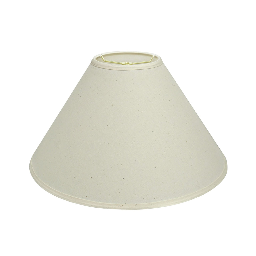 Hardback Empire Shaped Spider Construction Lamp Shade In Off White (6" X 19" - Diamond Home USA