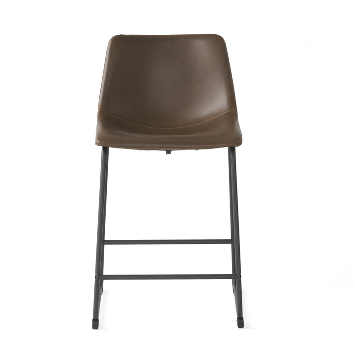 Christopher Knight Home Charlie Vintage Brown Counter Stool - Diamond Home USA