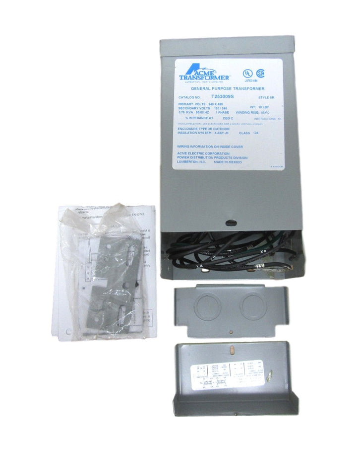 Acme Electric T253009S Dry-Type Distribution Transformer 1 Phase 0.75 kVA 60