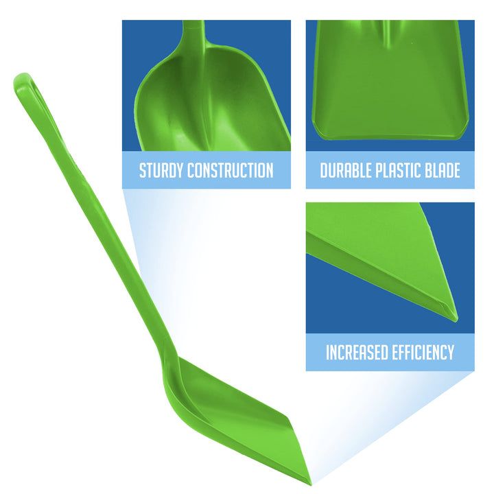 Remco 698177 Shovel One-Piece 11" PP Lime - Diamond Home USA
