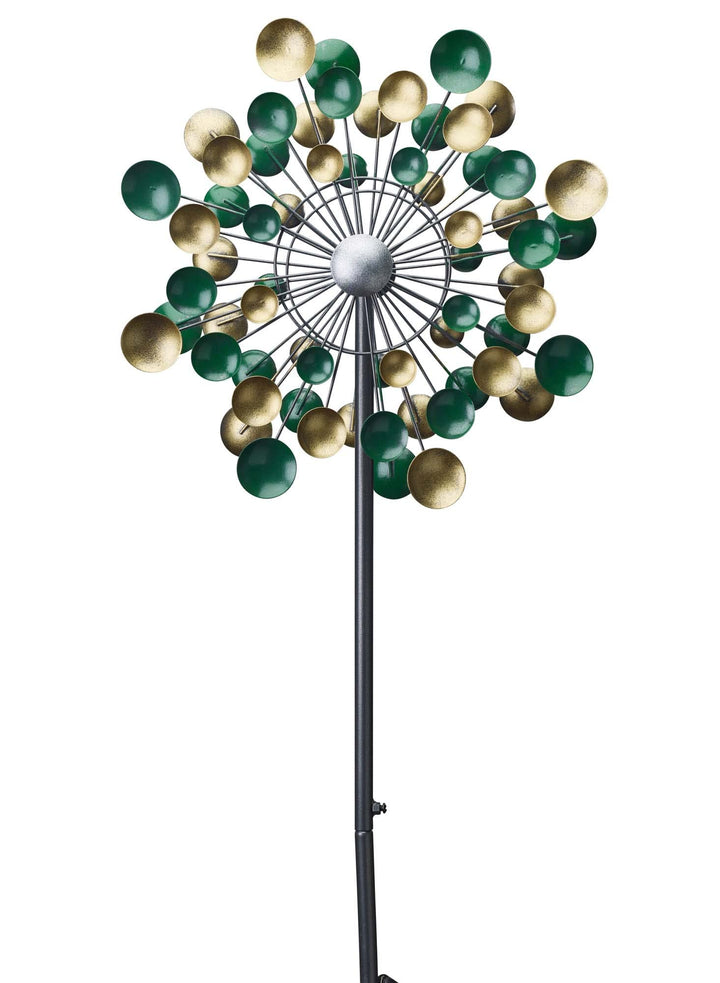 Southern Patio 36 in. H Lots of Dots Wind Spinner Yard Stake - Diamond Home USA