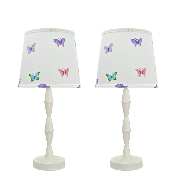 Aspen Creative 40135-02 Table Butterfly Pattern Lamp Shade
