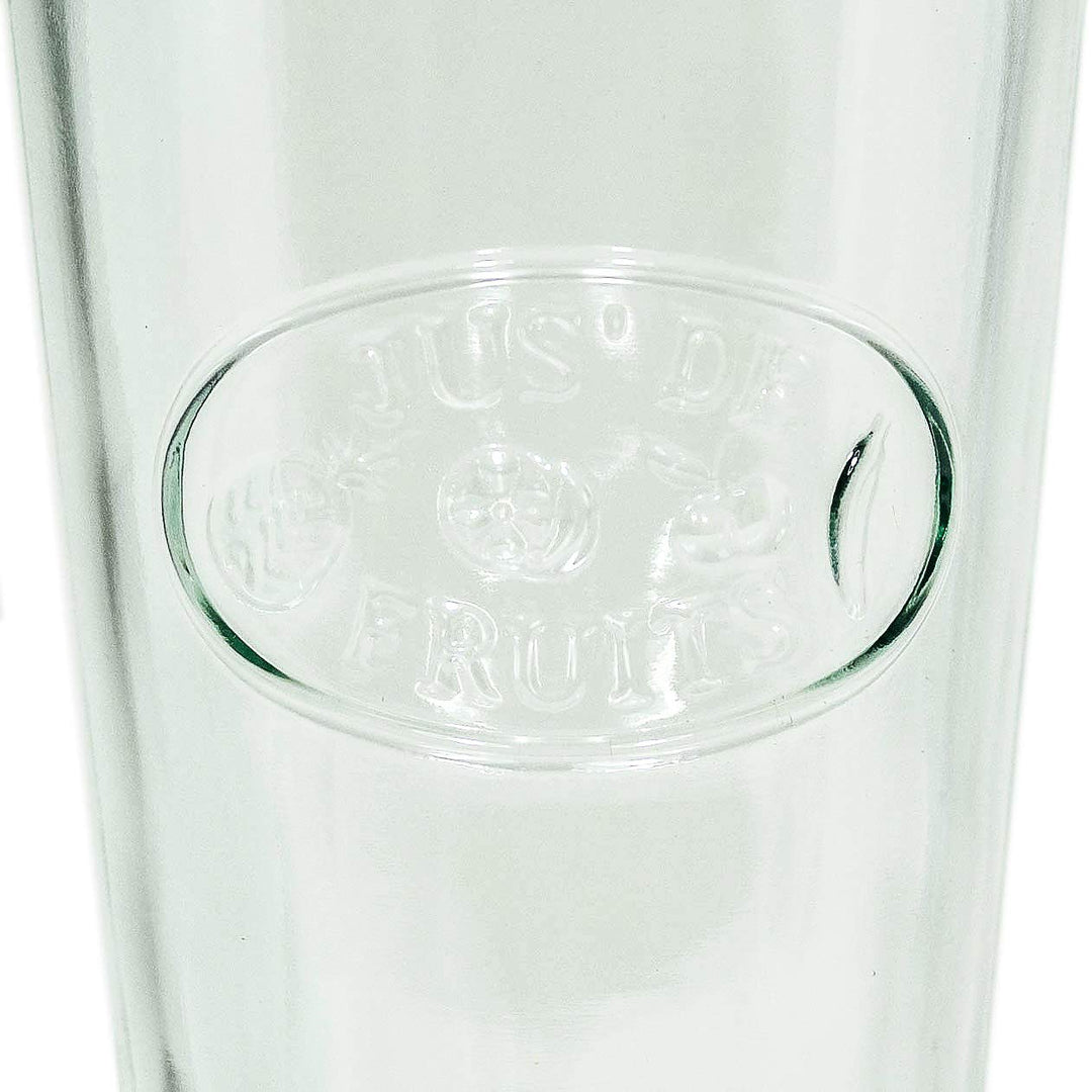 Amici Home Jus de Fruits Glass|11 Oz|Italian Made Clear Recycled Glass with - Diamond Home USA