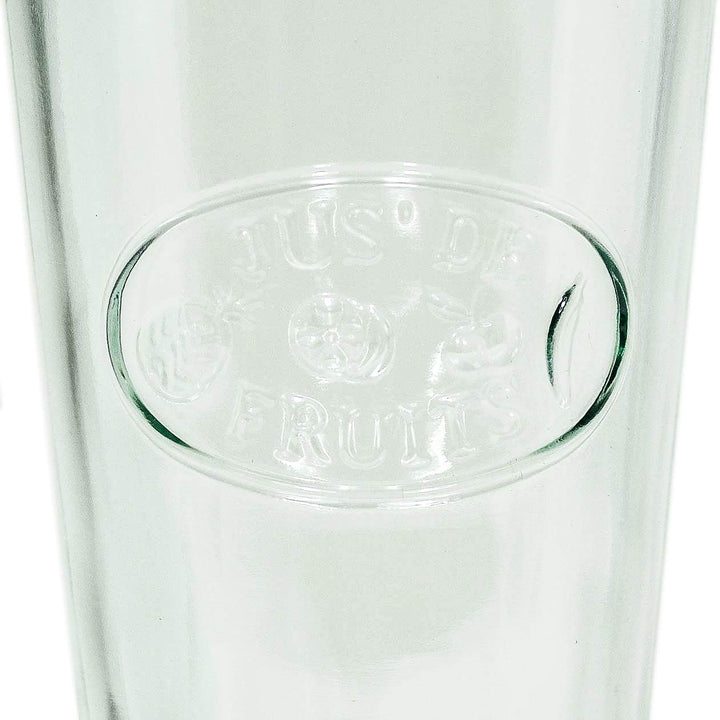 Amici Home Jus de Fruits Glass|11 Oz|Italian Made Clear Recycled Glass with - Diamond Home USA