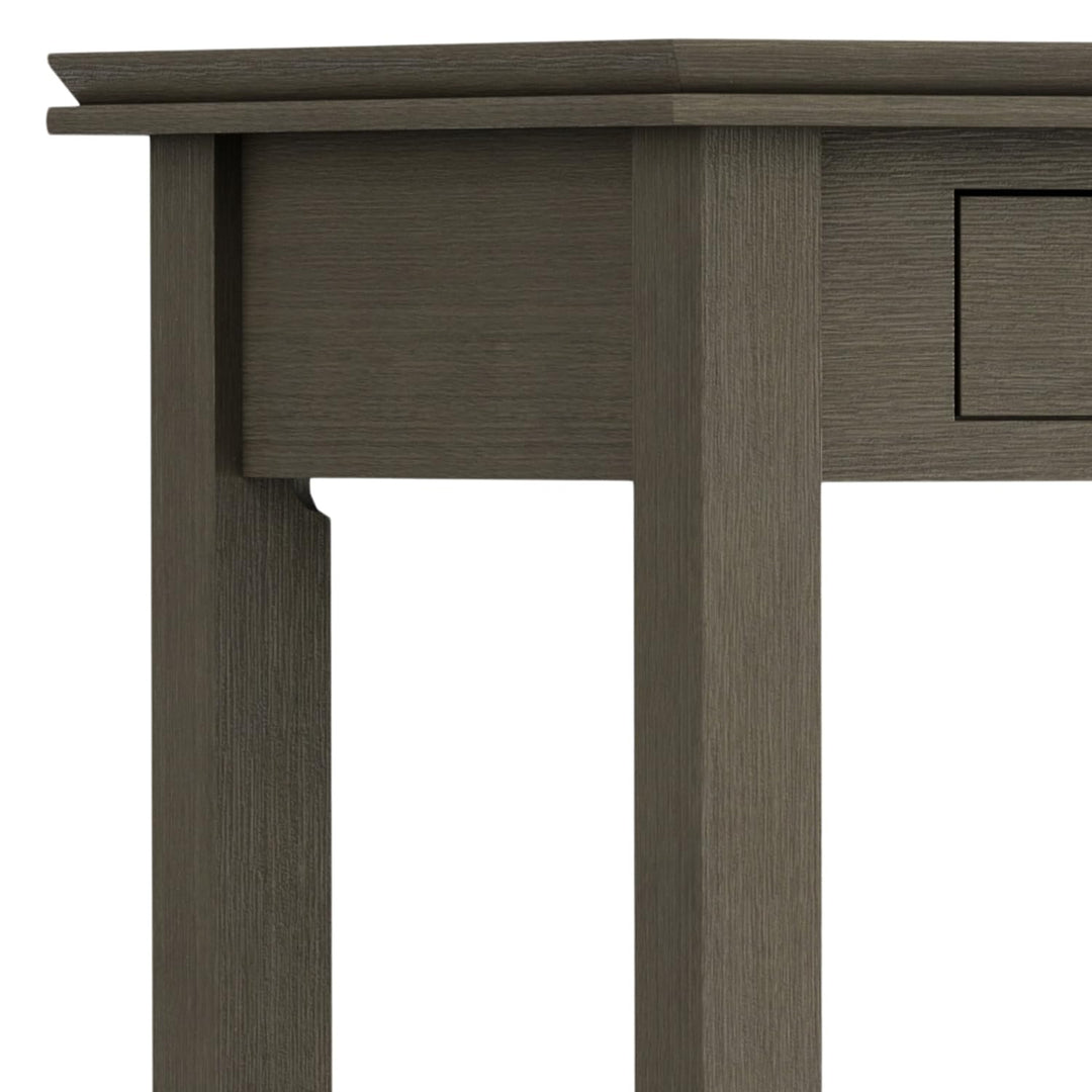 SIMPLIHOME Artisan SOLID WOOD 46 inch Wide Console Sofa Entryway Table in Farmhouse