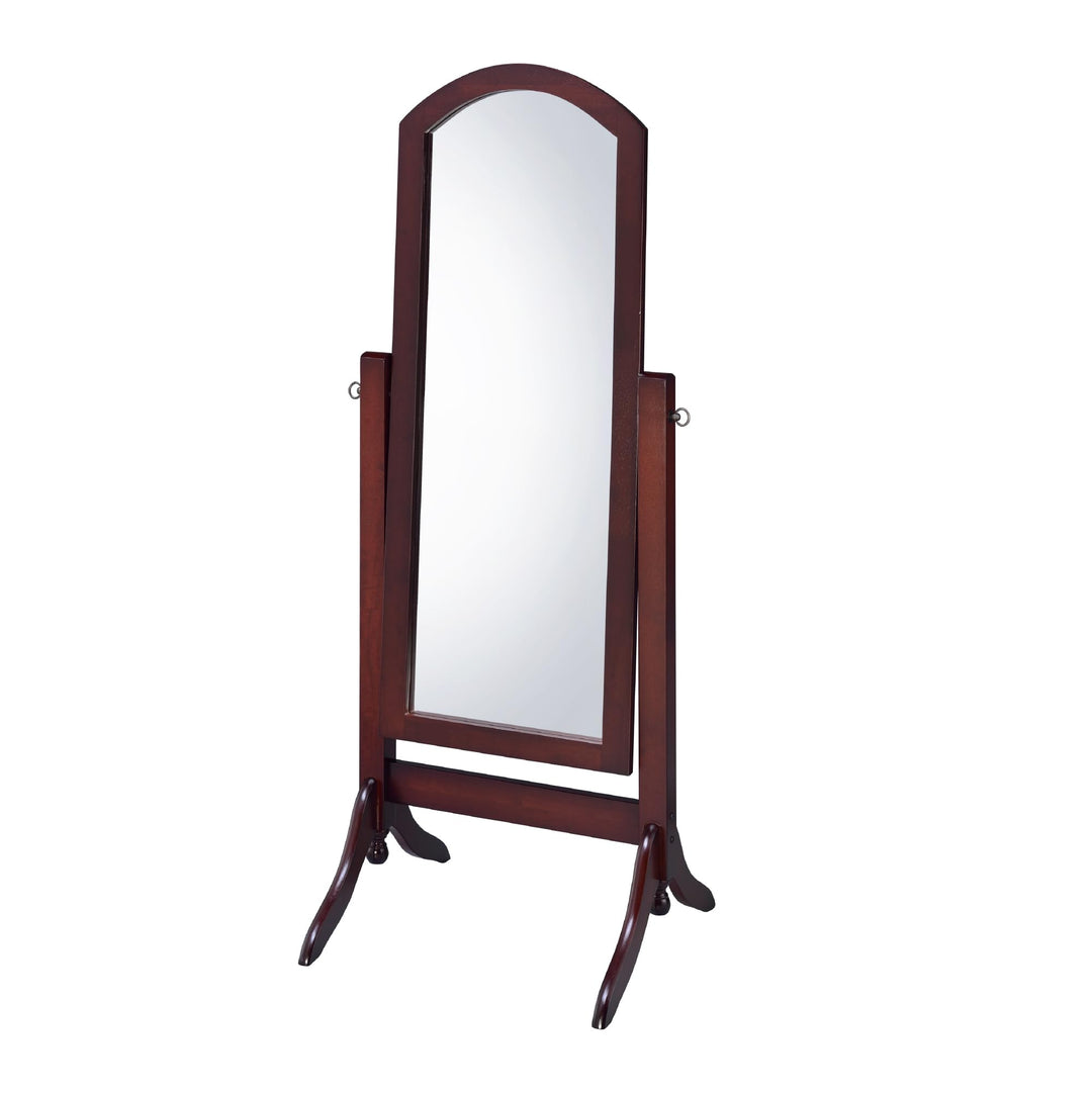 Proman Products Barrington Cheval Mirror Walnut Walnut - Brown