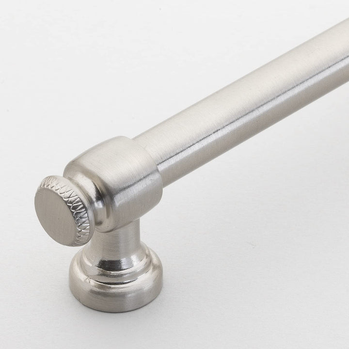 GlideRite Hardware 4361-96-SN-10 3.75 inch CC Modern Solid Steel Euro Cabinet - Diamond Home USA